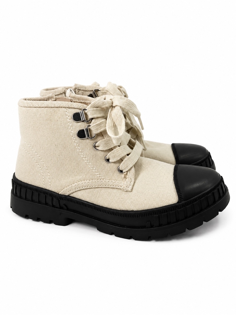 Treasure & Bond Girls Boots sz 1 Canvas Rubber NWOT # QS